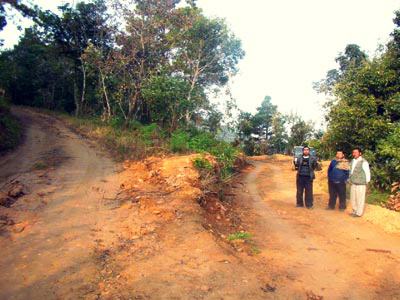 Construction of new road, Tutheze village (Pungro Block).