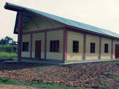 Community Hall at Pungro, Kiphire district.