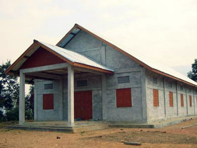 Community Hall, Wazeho Model village, Meluri Block.