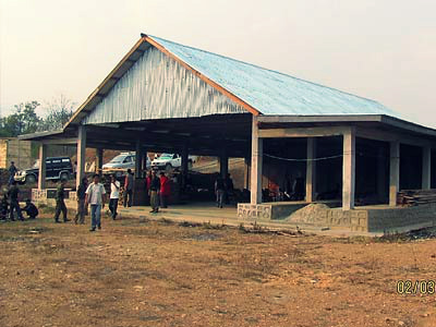 Marketing Complex building at Wazeho Model Village, Meluri Block.