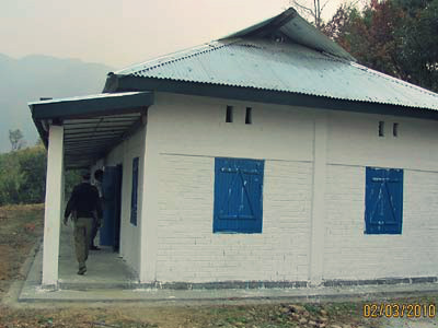 Hostel constructed under BADP at Wazeho Village, Meluri Block.