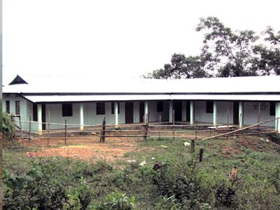 PHC constructed at Angphang Model village, Chen block, Mon district.